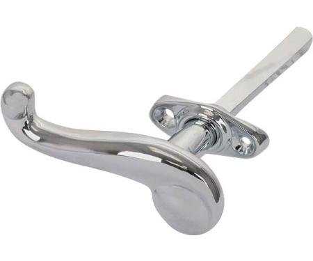 Model A Ford Outside Door Handle - Non-Locking - Chrome - Fordor & Cabriolet - Right Front Or Left Rear