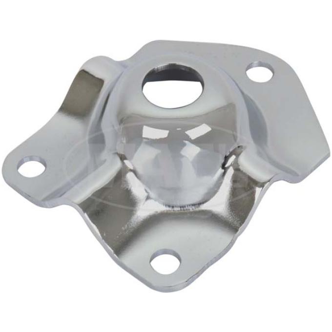 Mustang Shock Tower Cap, Chrome, Left Or Right, 1971-1973