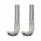 Convertible Top Latch Hold Down J Hooks - Chrome