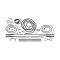 Ford Thunderbird Body Rubber Kit, 1955