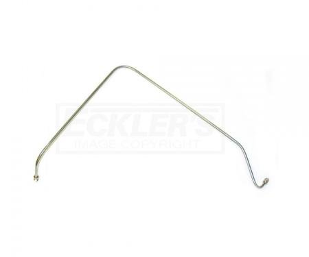 Corvette Front Master Cylinder Line, Power Brakes With 1/4 Inch Tubing, Stainless Steel, 1965-1966
