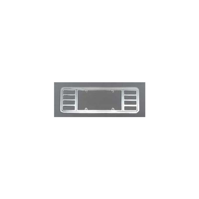 Corvette License Plate Frame, With Back-Up Lights, Rear, 1997-2004