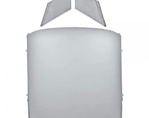 Roof Panel Set, Roof Panel with 2 Sail Panels, Weld-Thru Primer