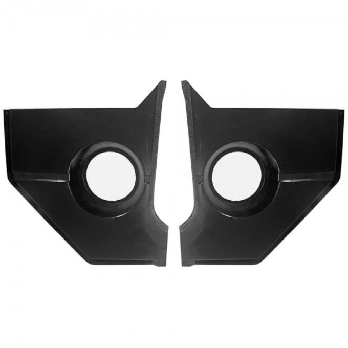 Ken Harrison Combination Speaker and Kick Panel, 6.5" Speaker, 65-66 Mustang Hardtop and Fastback