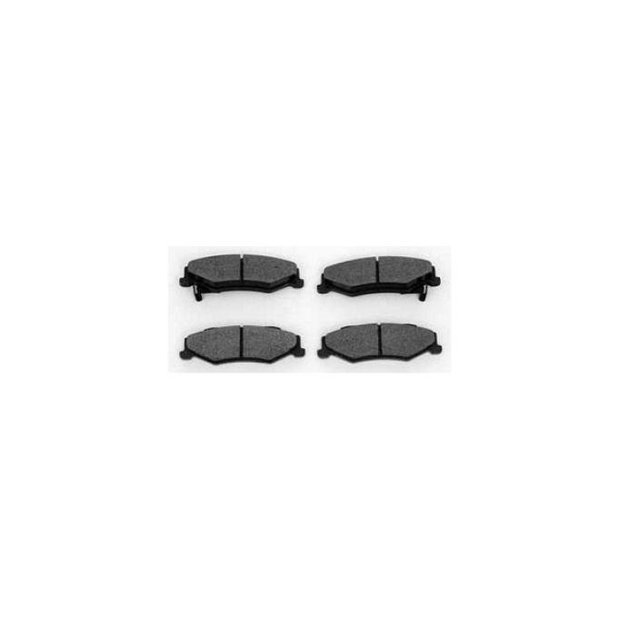 Corvette Rear Disc Brake Pads, Ceramic, Hawk, 1997-2013