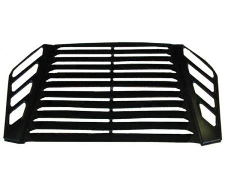 Firebird Louvers, Rear Window, Aluminum, Without Third Brake Light, 1982-1992