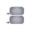 Chevy LED Parking Lights, Front, Plug-In, With Clear Lenses, 1956
