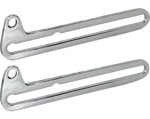 Model T Ford Windshield Swing Arms - Chrome - For Closed Cars Only