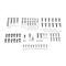 Camaro Engine Bolt Kit, Small Block, Chrome, For Cars With Exhaust Headers, 1967-1969