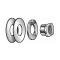 Model T Camshaft Thrust Washer Kit, For Reground Cams, 4-Piece, 1909-1927