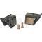 Upper Vent Bar Channel Seals - Rubber - Includes Rivets