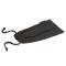 Corvette Eyewear® C6 Rx Capable Rimless Sunglasses,Simulated Carbon Fiber, Smoke Flash Mirror Lenses With MicroFiber Case