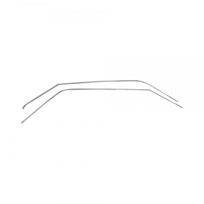 Nova Molding Set, Roof Drip Rail, 1968-1972