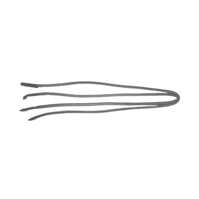 Ford Mustang Door Seals - Rubber
