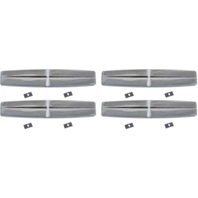Bucket Seat Emblem Set, Fairlane, 1964-1965