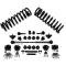 Chevy Front End Rebuild Kit, With Coil Springs & Factory Power Steering, 1955-1957