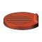 Model A Ford Brake & Clutch Pedal Pad Set - Red Rubber