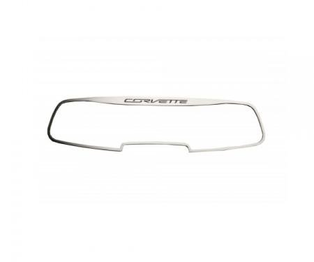 American Car Craft "Corvette" Rear View Mirror Trim, Auto Dim Mirrors| 051010 Corvette Stingray 2014-2017