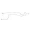 Full Size Chevy Automatic Transmission Oil Cooling Lines, Turbo Hydra-Matic 350 & 400, 1958-1963
