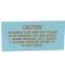 Corvette Air Conditioning Decal, Compressor Warning, 1963-1965