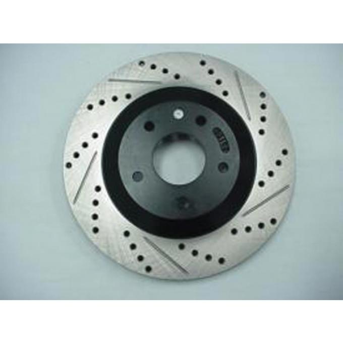 Stoptech Corvette Brake Rotor, Left, Rear, High Performance, 1988-1996
