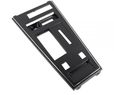 Corvette Shifter Console Trim Plate, With Power Windows, 1977-1982