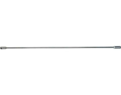 Model A Ford Control Rod & Spark - Cadmium - 16-3/4 Long