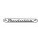 Ford Thunderbird Trunk Handle Insert Nameplate, Plastic, 1957