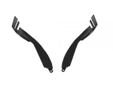 Firebird Windshield Moldings, Outer Lower, 1970-1981
