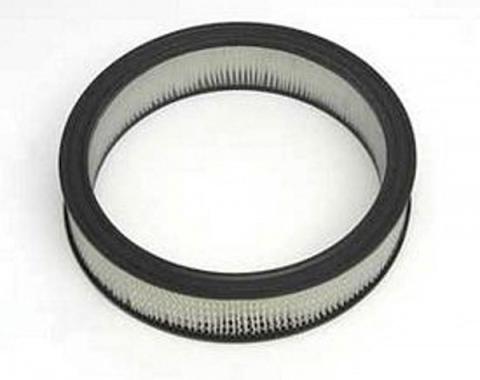 Universal Round Air Cleaner Replacement Filter, Paper, 14" x 3"