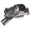 Full Size Chevy Short Hi-Flo Water Pump, Stewart, Polished Aluminum, Big Block