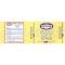 Ford Thunderbird Oil Filter Decal, Rotunda 6000 Mile, Gold Background, 1965-70