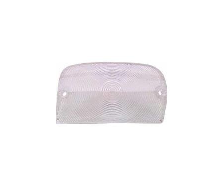GMC Parking Light Lens, Clear R/H 1955-1957