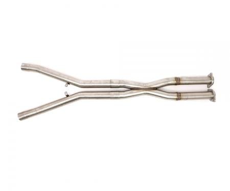 Corvette B&B Triflo 2.5" Exhaust X-Pipe, 2005-2008