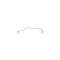 Chevy 4-Barrel Carburetor To Pump Fuel Line, Stainless Steel, 1956-1957