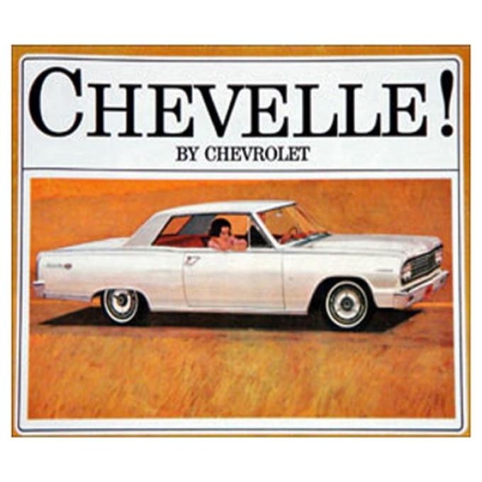 Chevelle Literature, Color Sales Brochure, 1964