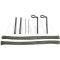 Ford Thunderbird Rear Main Seal Set, 2 Pieces, Rope Type, 292 & 312 V8, 1956-57