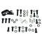 El Camino Heater & Air Conditioning Fastener Kit, Big Block On Engine, 1970
