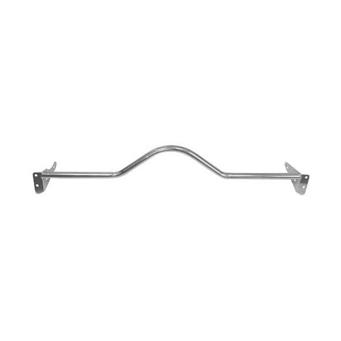 Ford Mustang Monte Carlo Bar - Curved - Chrome