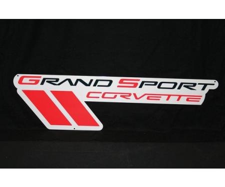 Corvette Metal Sign, Grand Sport, C6