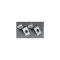 Camaro Deluxe Bumper Guard Mounting Brackets, Rear, 1967-1968