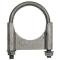 Firebird Exhaust Muffler Clamp, Guillotine Style, Steel, 2, 1967-1969