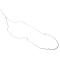 El Camino Fuel Return Line, Non Fuel Injection, One Piece 1/4 Inch, Stainless Steel, 1983-1987