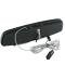 Corvette 10" Inside Rear View Mirror w/MAP Light, Black Back