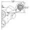 Full Size Chevy Alternator Conversion Kit, 348 & 409ci, 1960