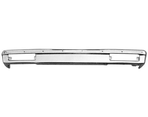 Redline Restomotive® 1978-1987 Malibu Wagon / El Camino Chrome Rear Bumper without Pad Holes