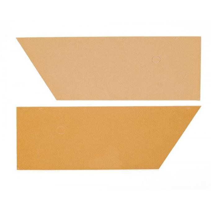 Full Size Chevy Rear Quarter Panel Boards, 2-Door Hardtop, Impala, 1962-1964