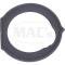 Ford Thunderbird Outside Door Handle Pad, Large, 1955-57
