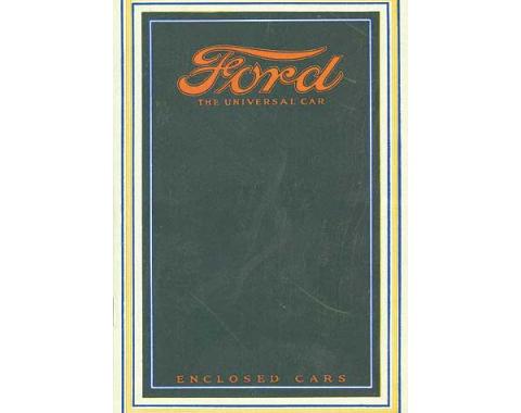 Ford The Universal Car Enclosed Car - 15 Pages - 80 Illustrations