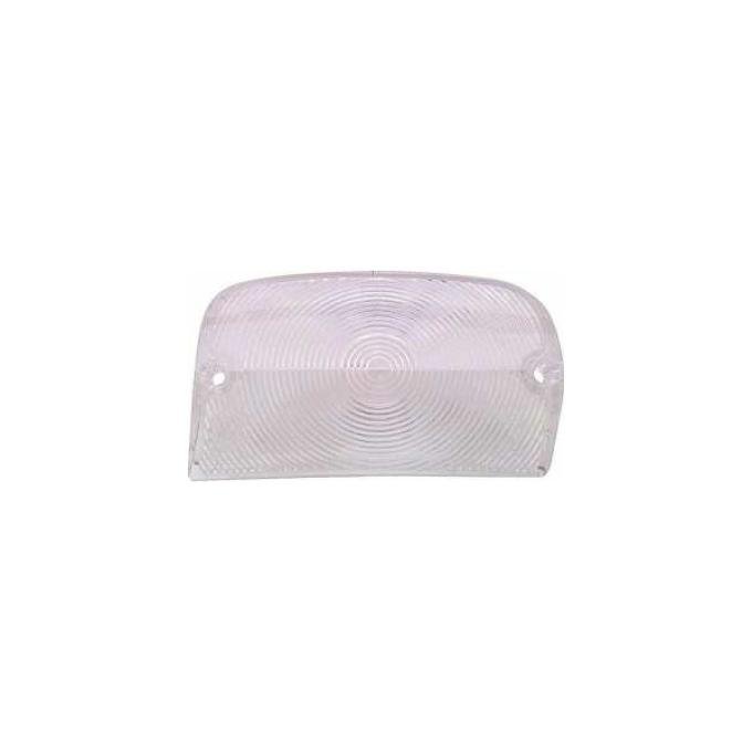 GMC Parking Light Lens, Clear R/H 1955-1957